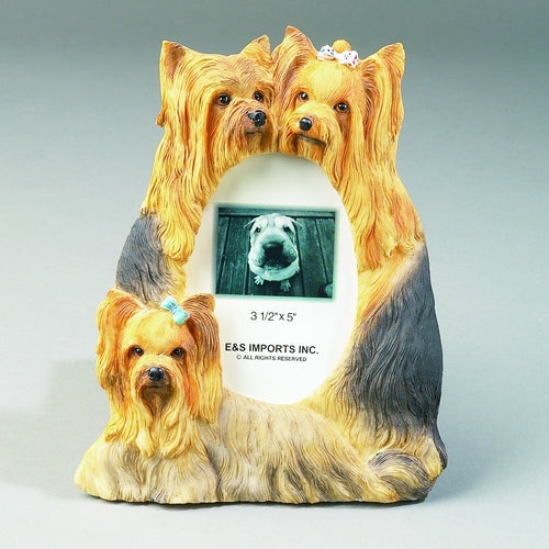 Yorkie Picture Frame