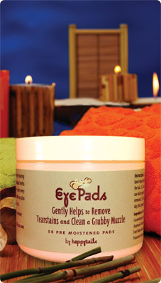 Eye Pads - gently clean your dog's eyes - Happytails