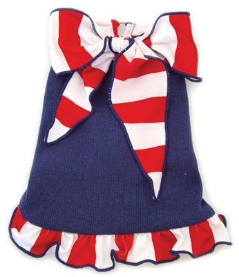 Sailor Halter Dog Dress - I See Spot