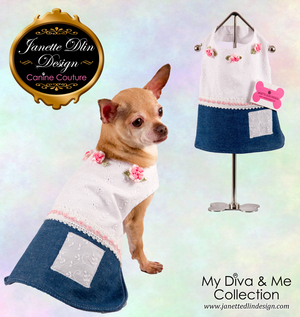 Spring Love Dress - Janette Dlin Design - Dog Dress