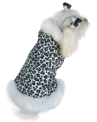 Leopard Doggie Coat - Doggie Designer