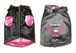 Motorcycle Jacket - Pink - Monkey Daze