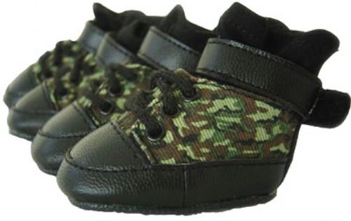 Camo Dog Sneakers - Puppe Love