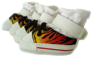 Flaming Dog Sneakers - Puppe Love