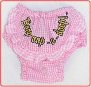 Betty Boop Pink Check Pants - Betty Boop Dog Clothes