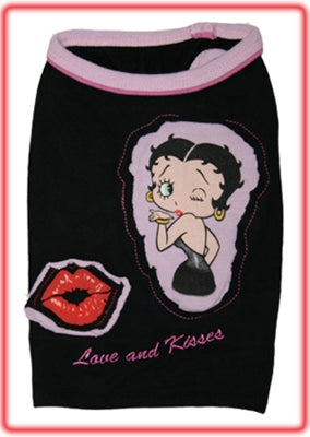 Betty Boop Love and Kisses - Betty Boop Dog Clothing