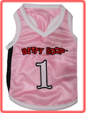 Betty Boop Pink Jersey - Betty Boop Dog Clothing