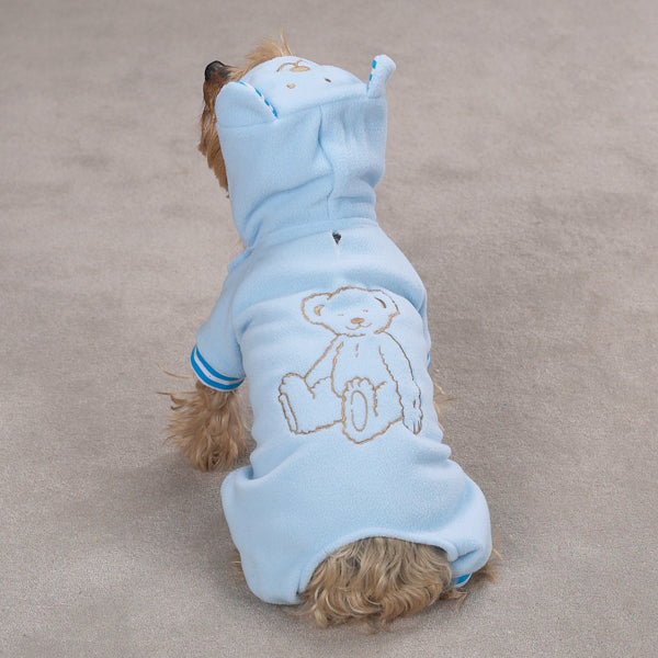 Snuggle Bear Casual Canine Animal Lounger - Blue