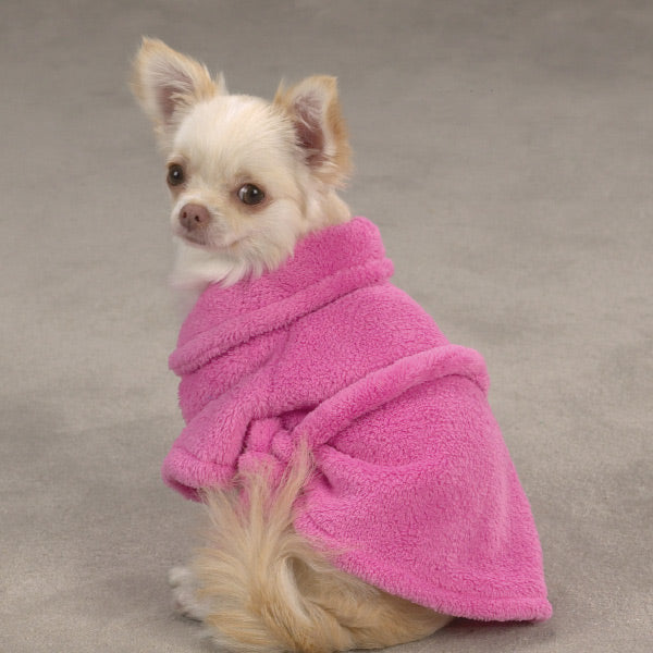 Casual Canine Cozy Robe - Pink