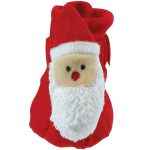 Santa Holiday Dog Slippers