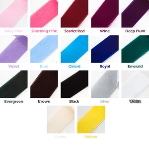 Velvet with Crystal - Color Chart